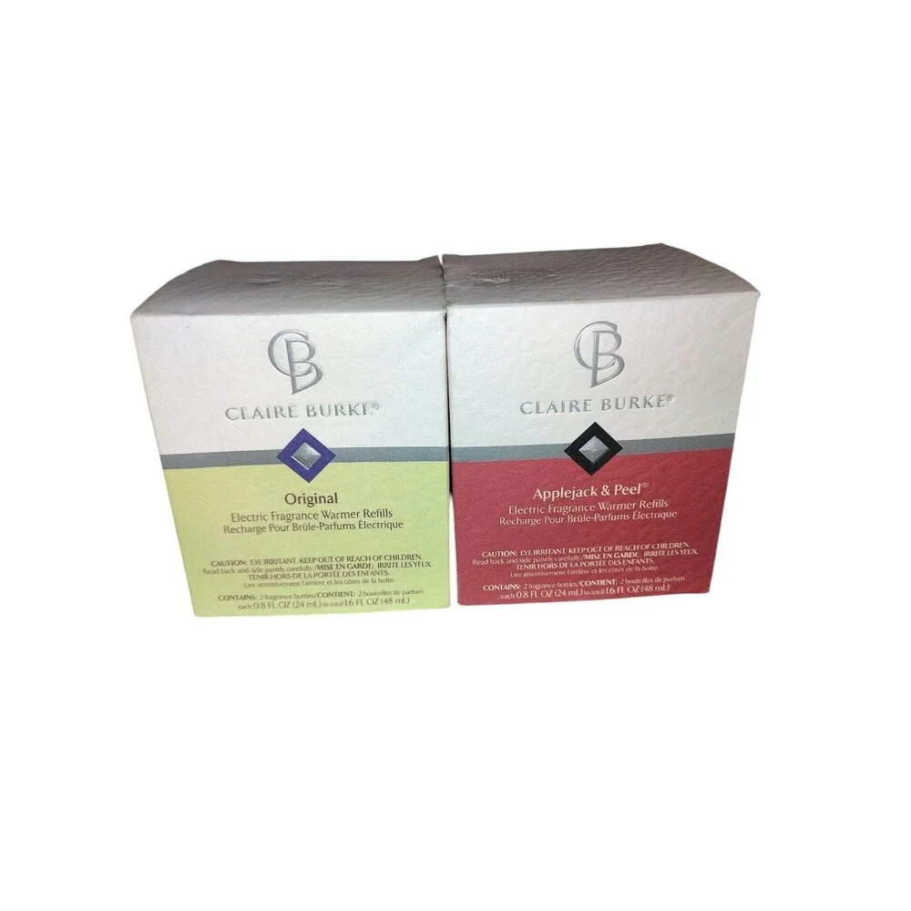 Claire Burke Original/Applejack Peel Fragrance Warmer Plug Oil Refill 2piece  55